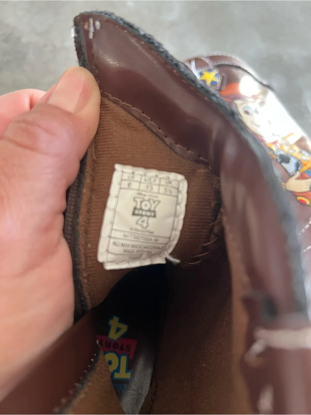 Toy Story 4 Woody Cowboy Boots